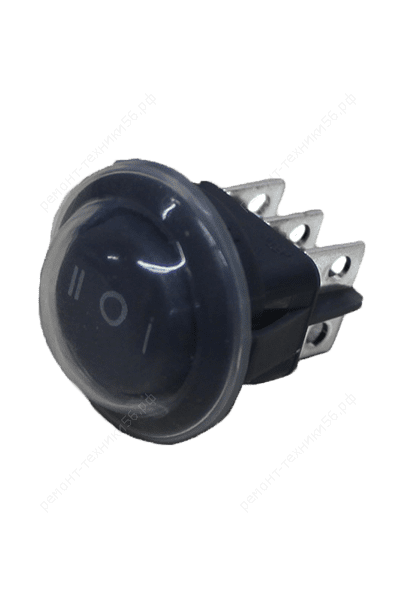 Выключатель круглый без лампочки для AG2 MF Pantone 431C Ballu Ettore BEC/ETMR-1500